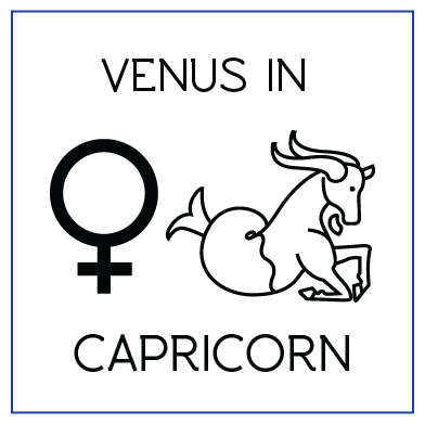 Venus in Capricorn