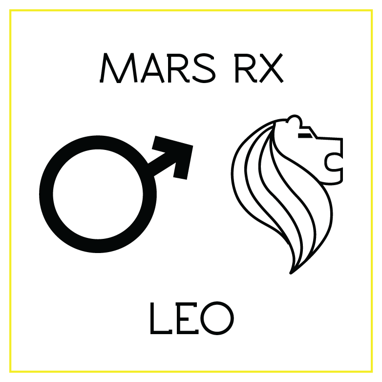Mars Rx in Leo