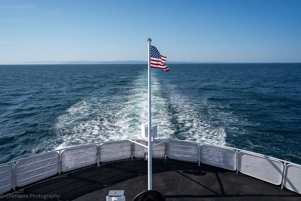 M/V Coho stern   - 3 May 2023