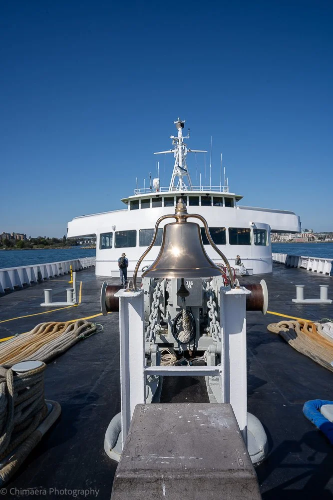 M/V Coho ship's bell.  - 3 May 2023