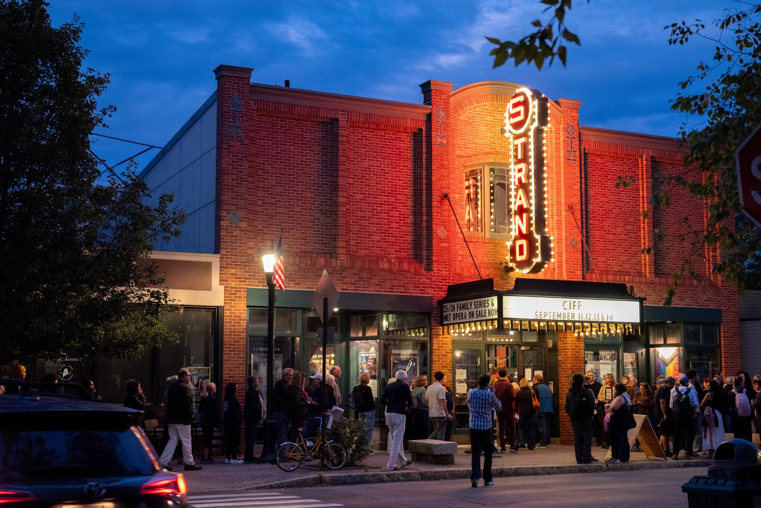 Camden International Film Festival at the Strand Theater in Rockland Maine