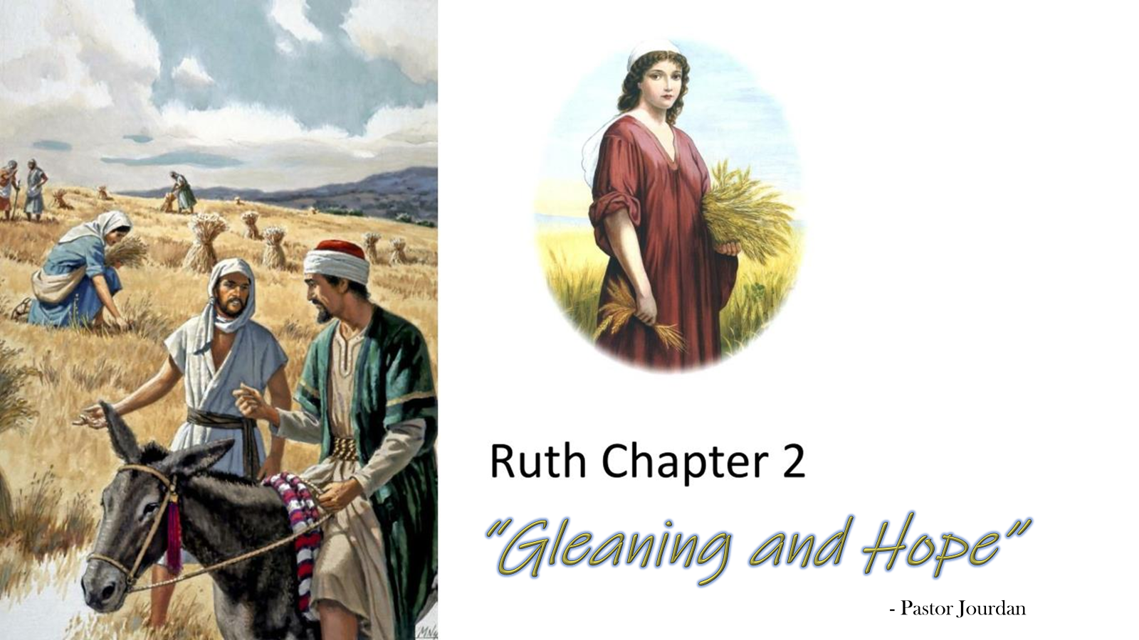 Gleaning and Hope
