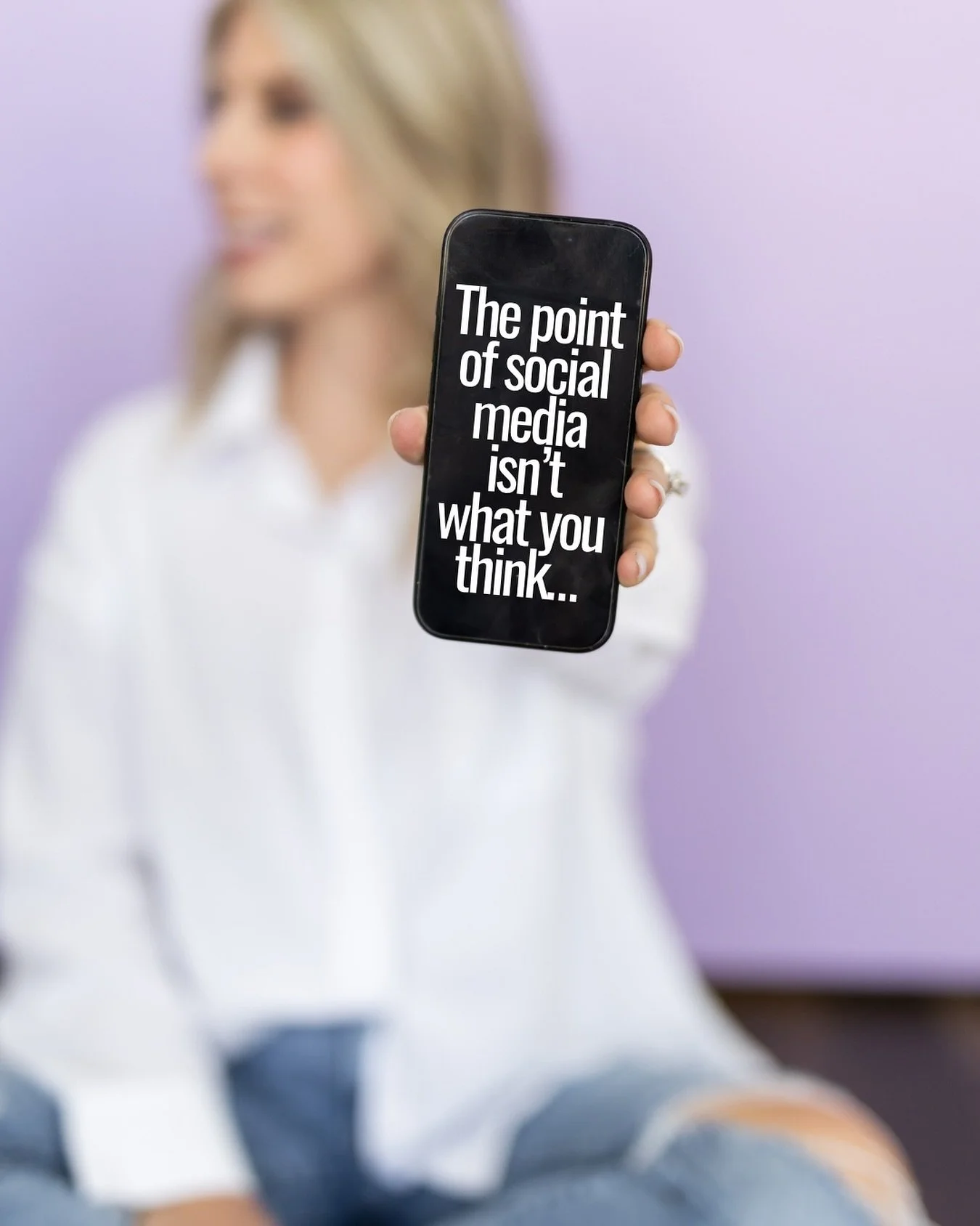 Have you ever thought about the actual point of your business&rsquo;s social media?

Spoiler: it&rsquo;s not just to stress you out or make you wonder if you should be dancing on Reels. 🙃

The real magic isn&rsquo;t in posting daily just to check a 