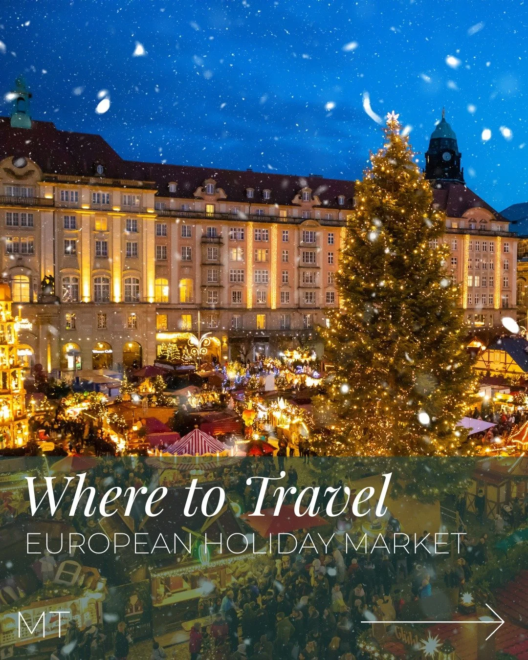 Twinkling lights, mulled wine, handmade gifts, and the scent of roasted chestnuts in the air... ✨ There&rsquo;s nothing quite like experiencing a European holiday market in winter. But with so many magical options, how do you choose the right one for
