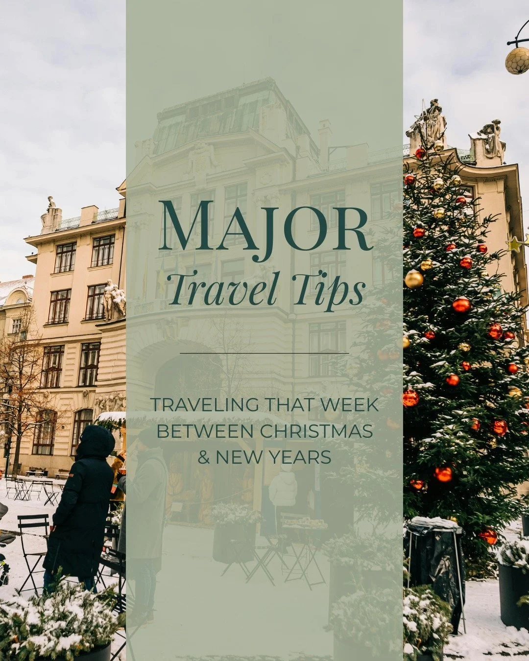 Traveling that week between Christmas &amp; New Year&rsquo;s? 🎄✈️

Let&rsquo;s talk strategy&mdash;because while it&rsquo;s one of the easiest times to get PTO, it&rsquo;s also one of the priciest weeks of the year.

✨ Book Early &ndash; Hotels know