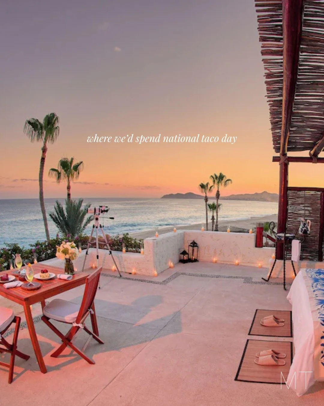 All you need is love&hellip; and maybe a taco (or three)...and maybe a getaway to @lasventanasalparaiso