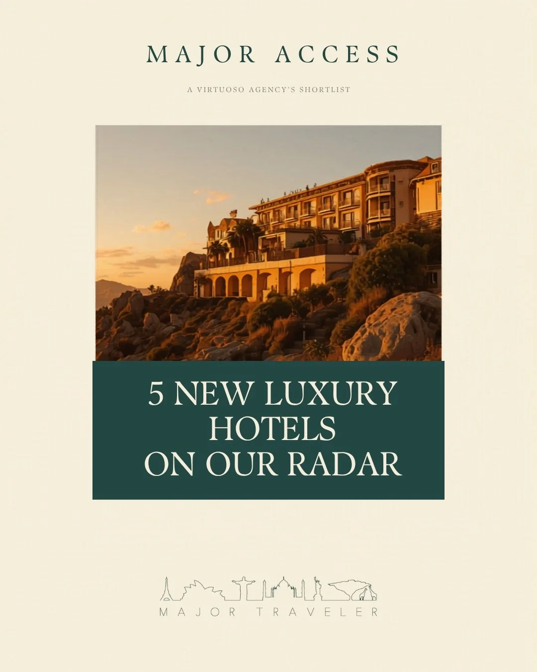 Five new luxury hotels opening this year that were watching for honeymoon, milestone and multi-generational trips. There&rsquo;s so much to be excited about - save this for your 2026 planning and beyond! 

#virtuosotravel #luxuryhotels #newhotelopeni