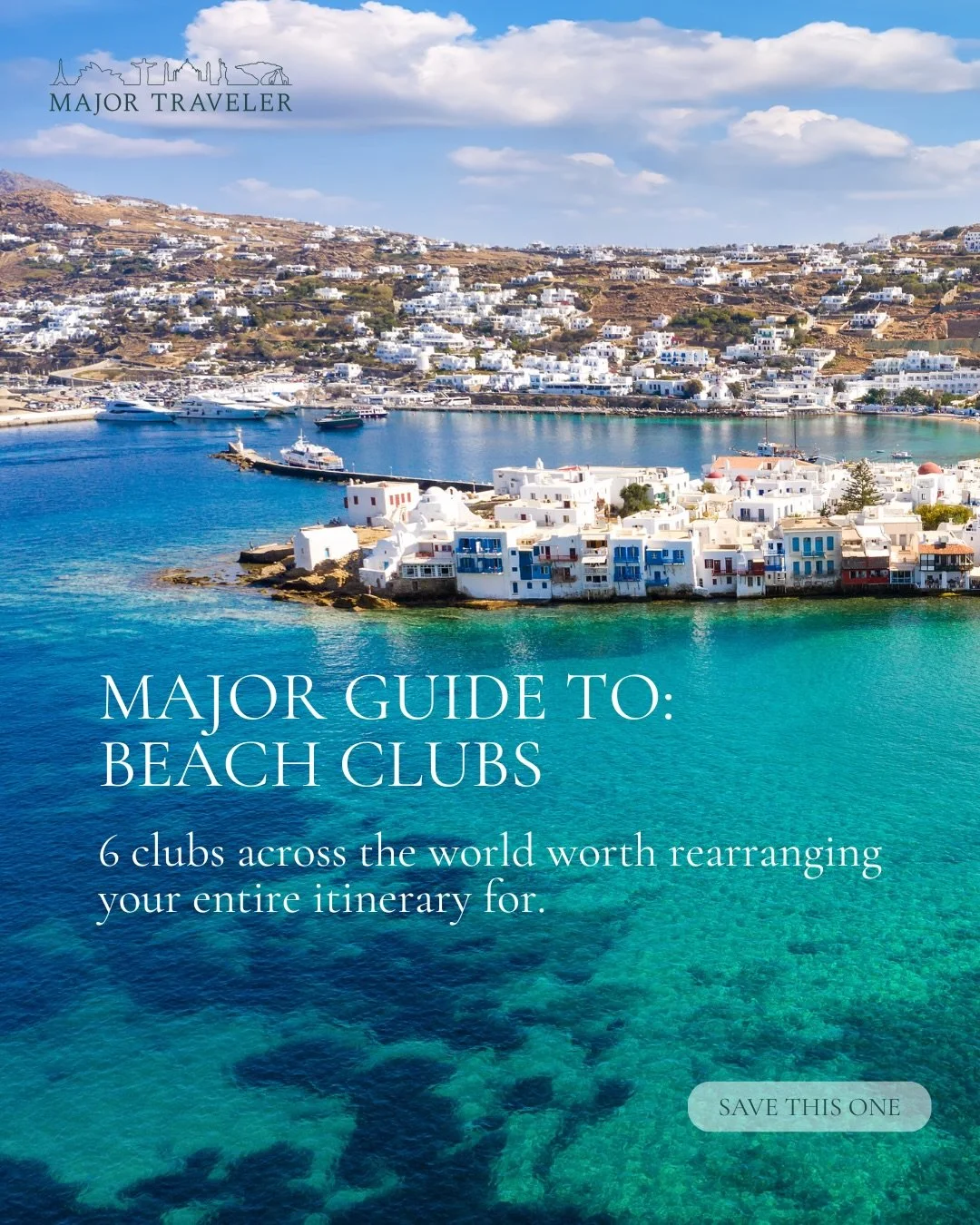 Beach clubs are not all created equal.

Some are worth the boat ride. Some are worth rearranging your entire itinerary. And some are just Instagram hype.

Here&rsquo;s our actual guide:&nbsp; from people who&rsquo;ve been there 👇

Save this one. It&