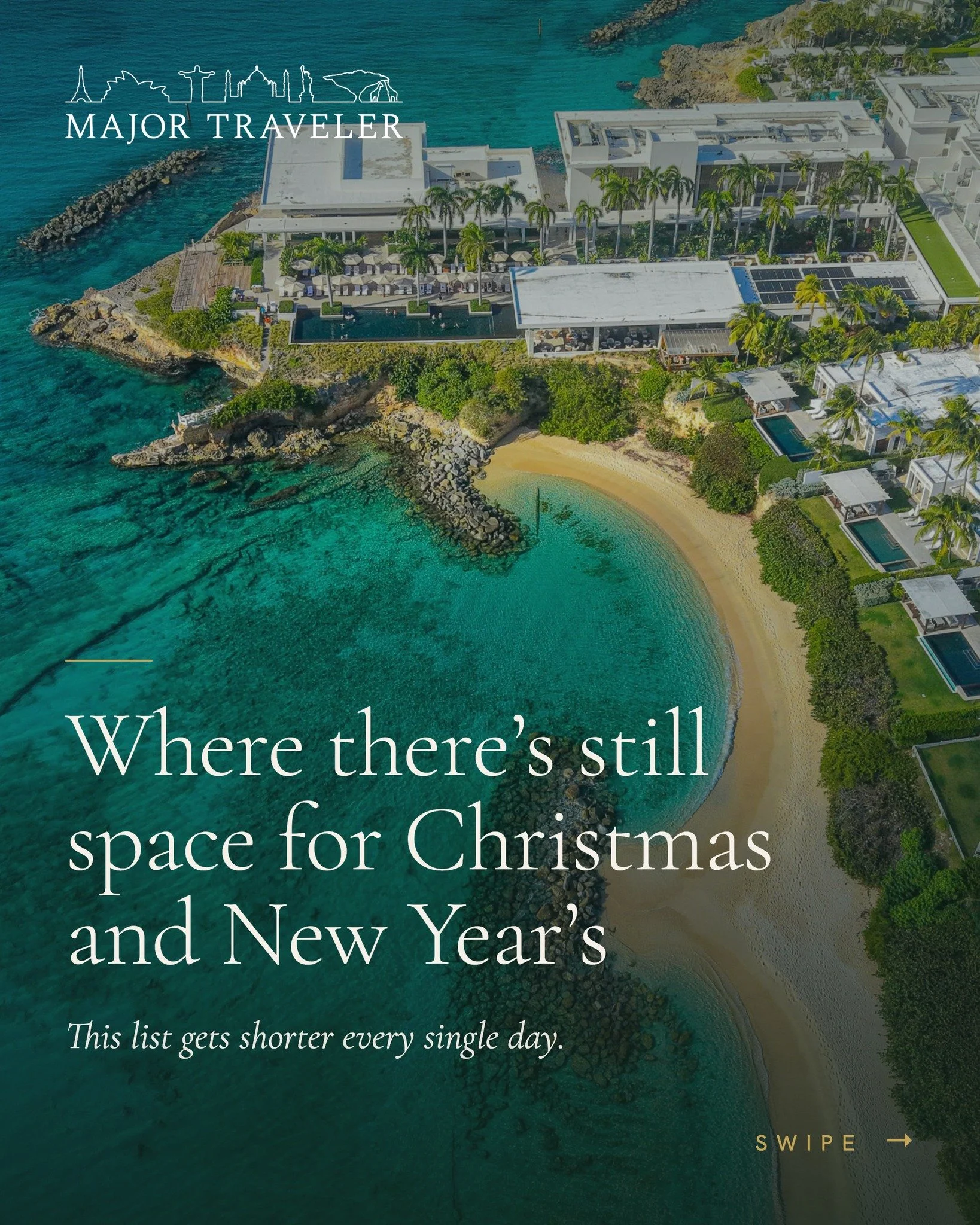 Festive update: here's what's actually still available, region by region.

We checked live availability across every partner we work with for Christmas and New Year's. The short version: Mexico still has room to breathe, everywhere else is closing by
