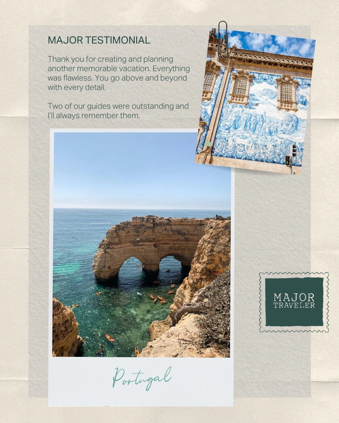 Today we're celebrating Emma, and one family's trip to Portugal.

They started in Lisbon, spent a few days in the Douro Valley, and finished in Porto. The morning of their boat day, we learned the captain had marked the wrong date on his calendar. Th