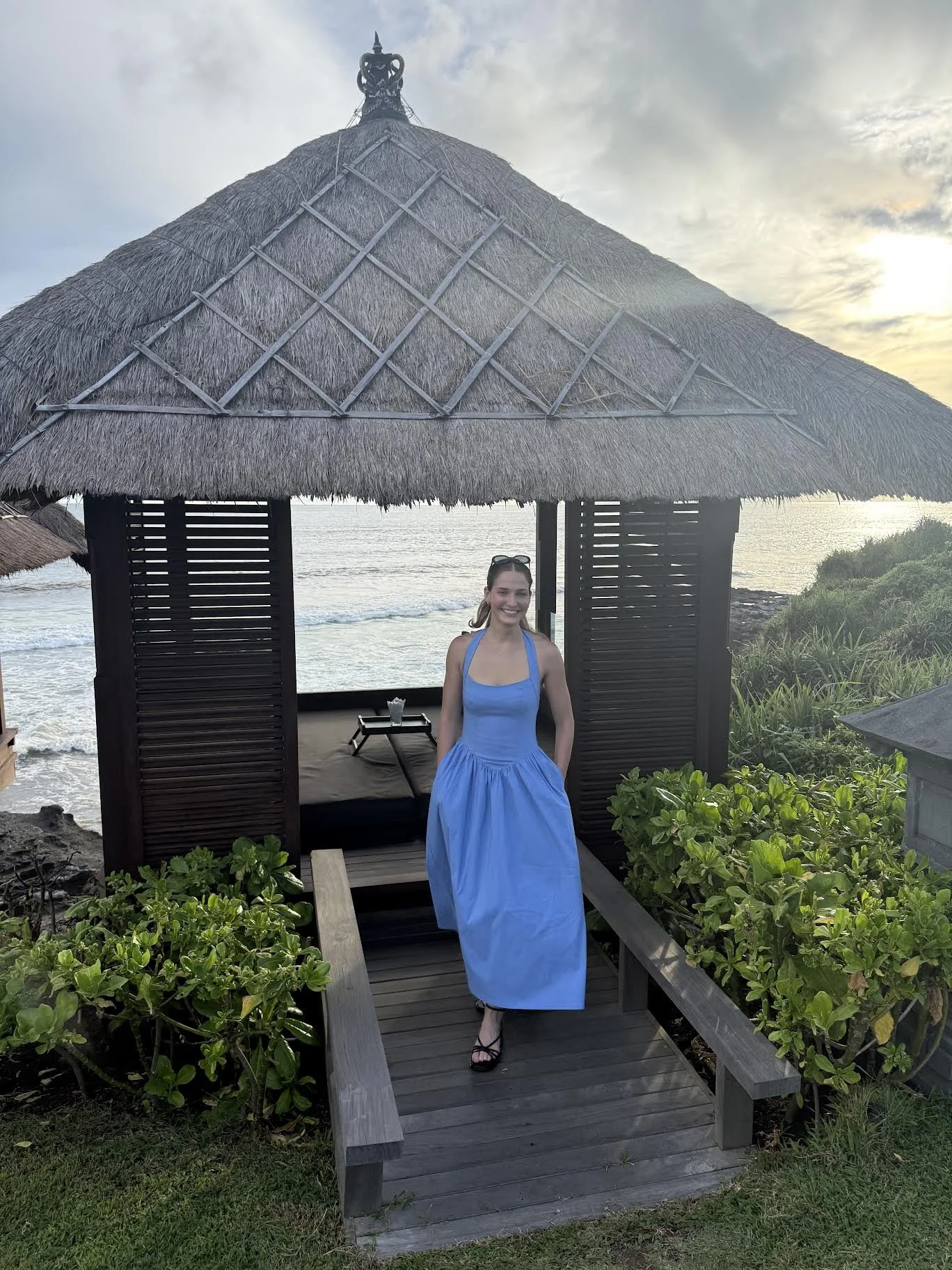 Camryn during her travels in Bali