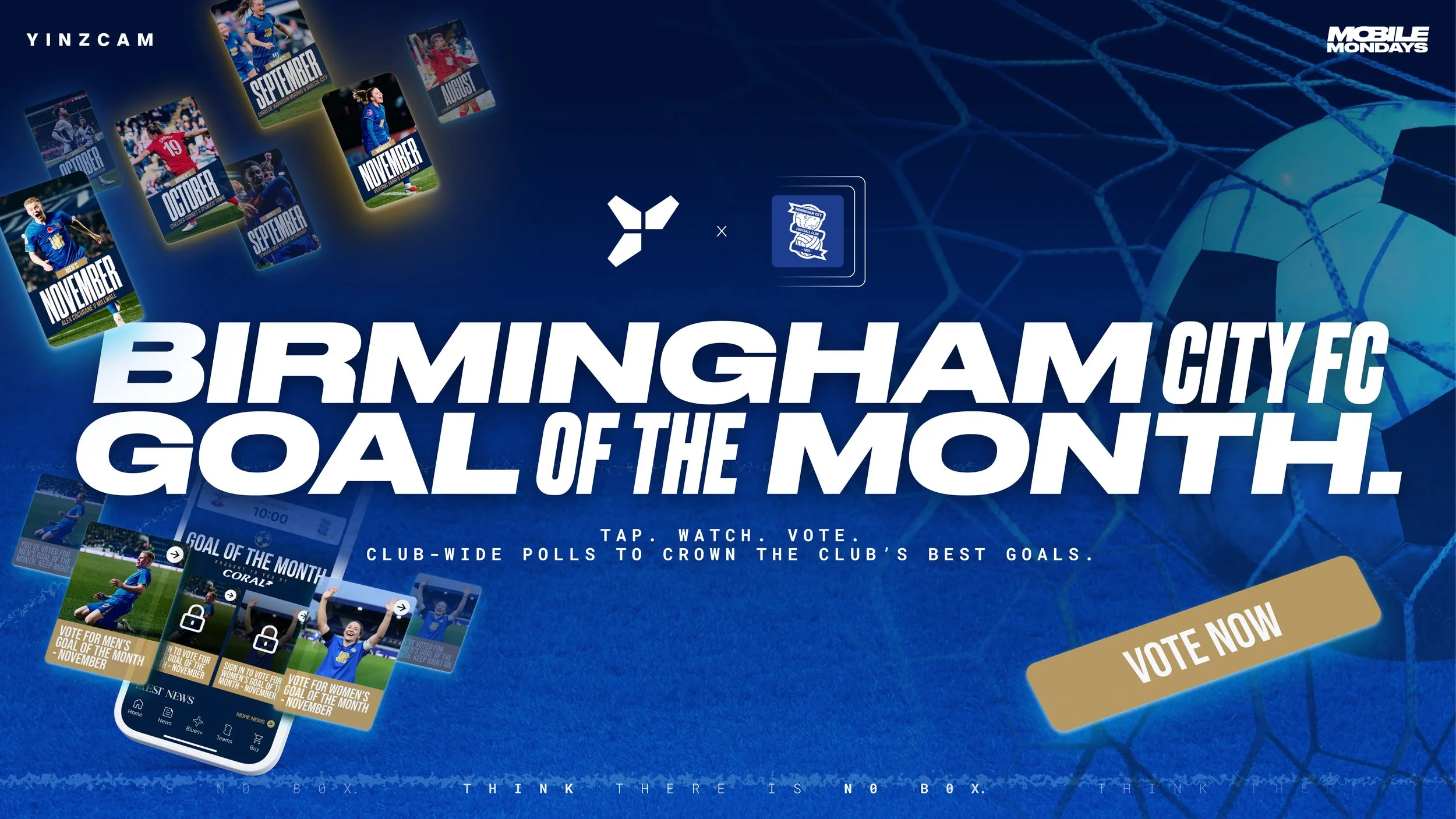 Some goals stay with you long after the match ends. ⚽️

Each month, the Birmingham City F.C. app brings fans back to those moments with the 𝐆𝐨𝐚𝐥 𝐨𝐟 𝐭𝐡𝐞 𝐌𝐨𝐧𝐭𝐡 𝐛𝐫𝐨𝐮𝐠𝐡𝐭 𝐭𝐨 𝐲𝐨𝐮 𝐛𝐲 𝐂𝐨𝐫𝐚𝐥, inviting supporters to watch a sho
