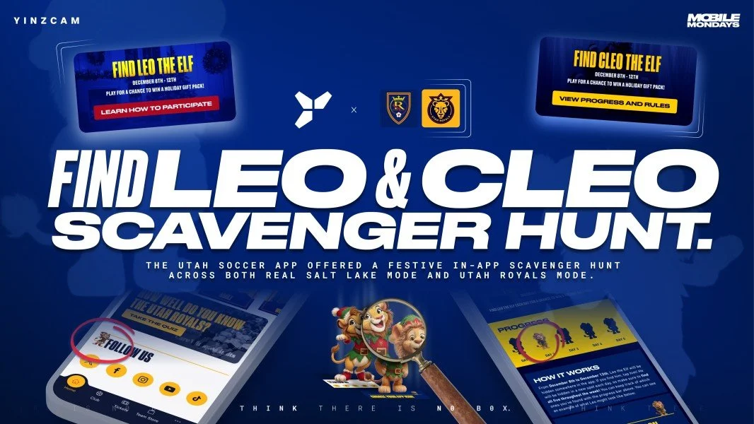 What happens when Elf-on-the-Shelf meets in-app fan engagement? 🎄📱

Last week, 𝗟𝗲𝗼 𝗮𝗻𝗱 𝗖𝗹𝗲𝗼 𝘁𝗼𝗼𝗸 𝗼𝘃𝗲𝗿 𝘁𝗵𝗲 𝗨𝘁𝗮𝗵 𝗦𝗼𝗰𝗰𝗲𝗿 𝗮𝗽𝗽 in a fun, festive way. From Dec 8–12, fans discovered a new hiding spot each day, with Leo i