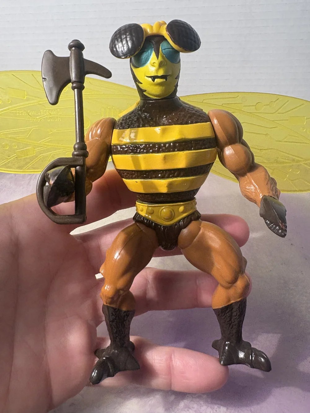Vintage MOTU Masters of the Universe Buzz-Off Figure — CPJ