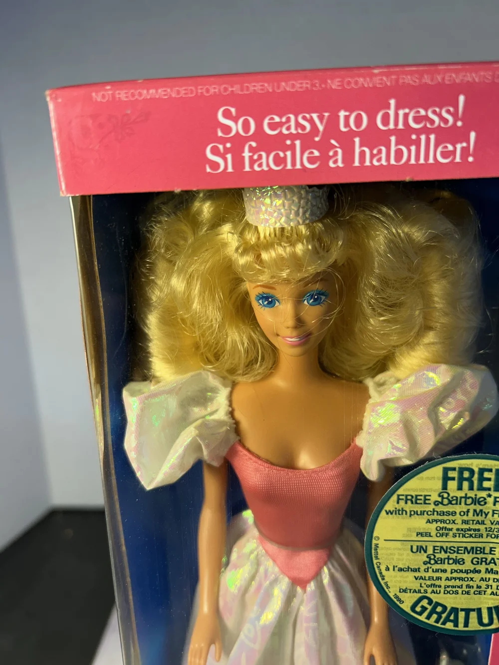 Size Princess Barbie 90s Original My Size Barbie My Size Barbie