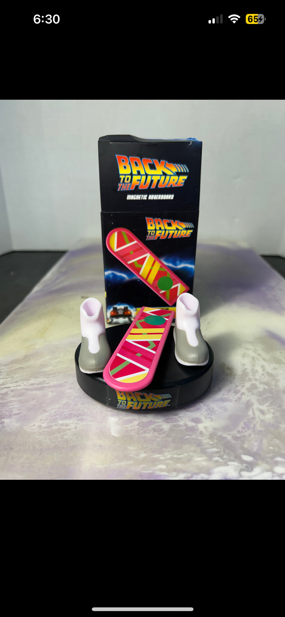 Back to the Future Magnetic Hoverboard Rp Minis Factory