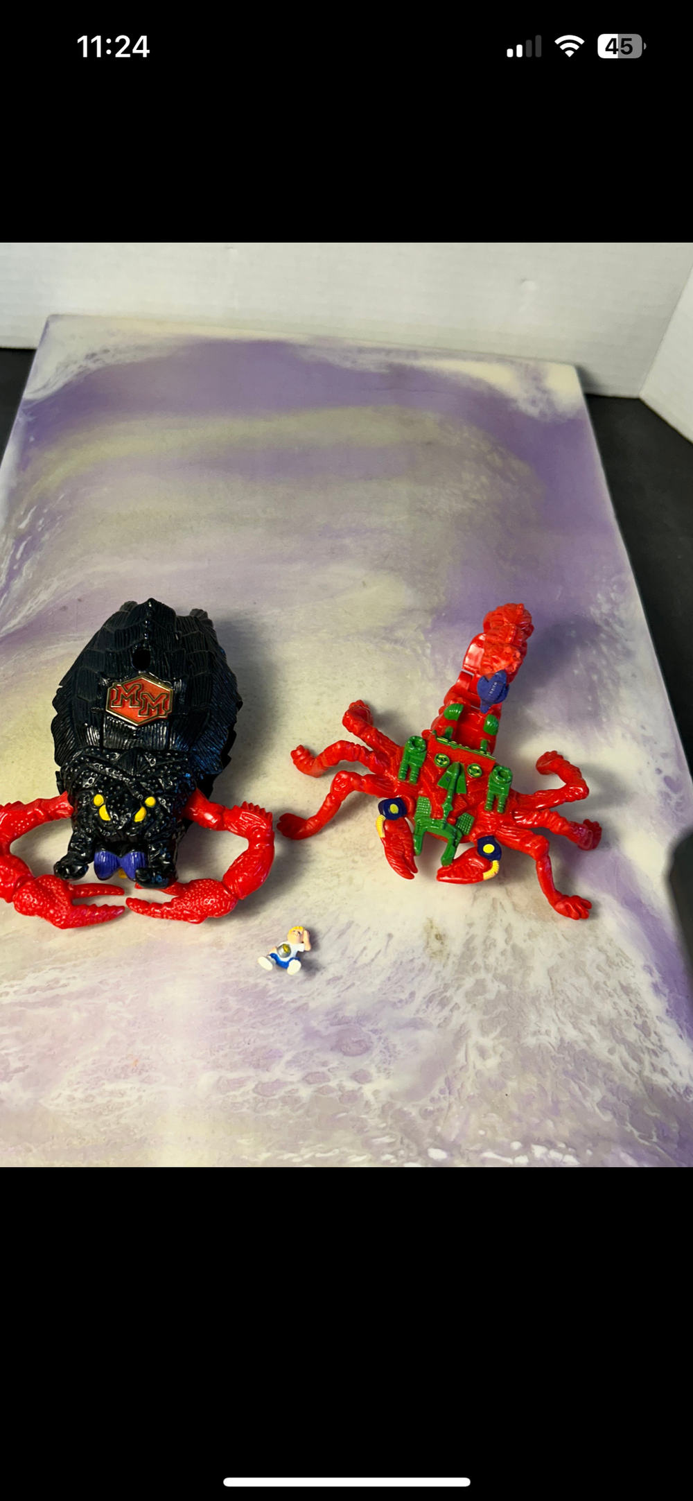 Mighty Max 1992 Max Stings Scorpion Playset - INCOMPLETE - Super