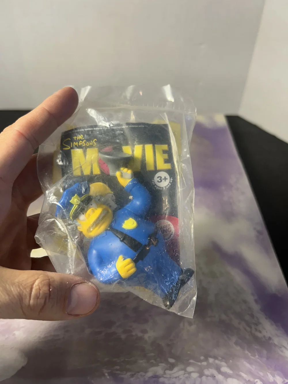 Vintage Burger King Kids Meal Toy Simpsons Figure Simpsons