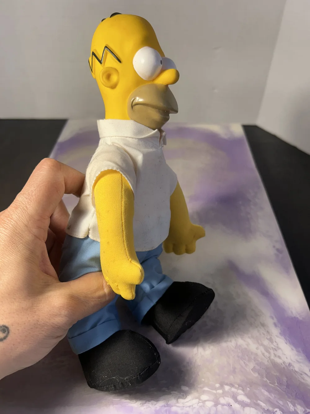 Vintage Burger King Kids Meal Toy - Simpsons Figure - HOMER