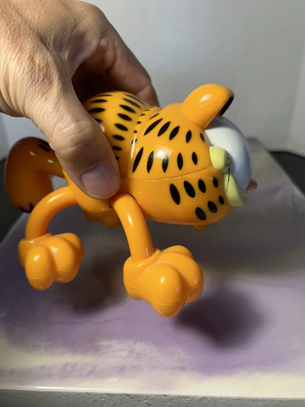 ガーフィールド MASSAGER Garfield Back Massager Handheld Vibrating Tested and Working