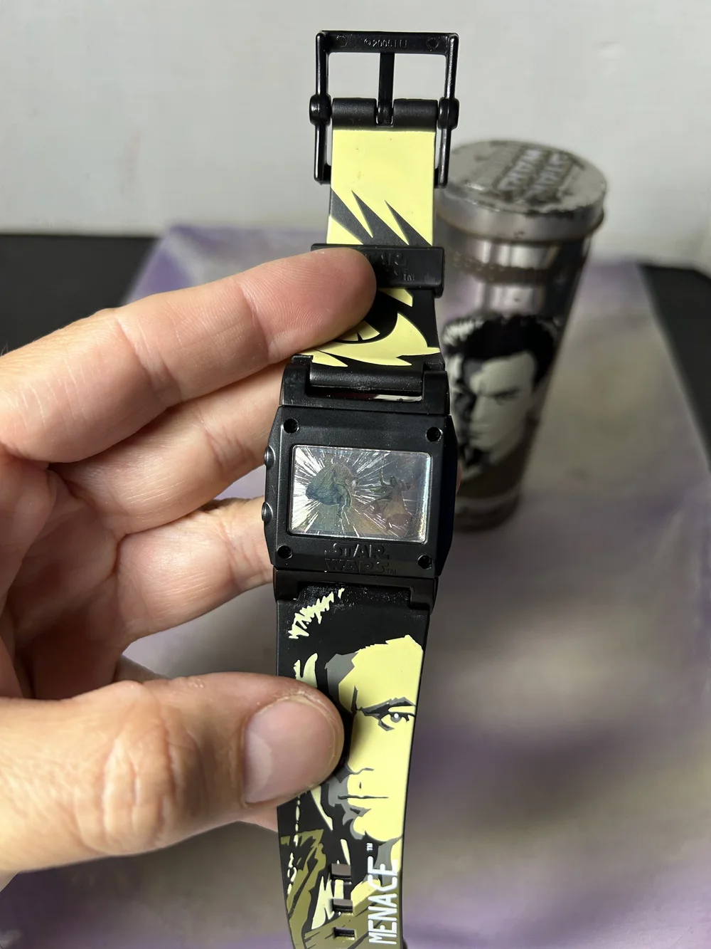 2005年バーガーキングコラボ スターウォーズ腕時計 Burger King 2005 Star Wars LCD Wrist Watches Lot of 5 (Read
