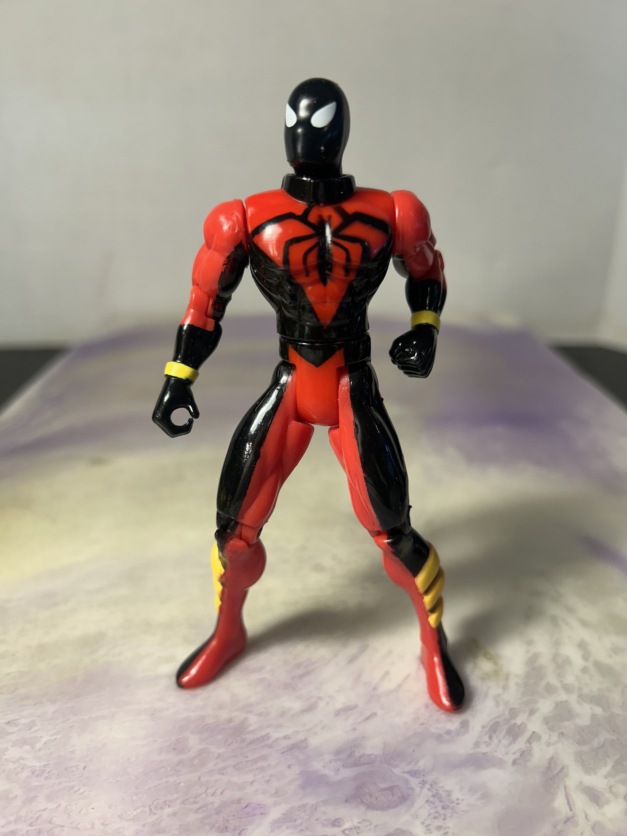 Vintage 1990's Toy Biz Spiderman Figure - vintage Nostalgia - Toy Biz 1990's Spiderman Figure