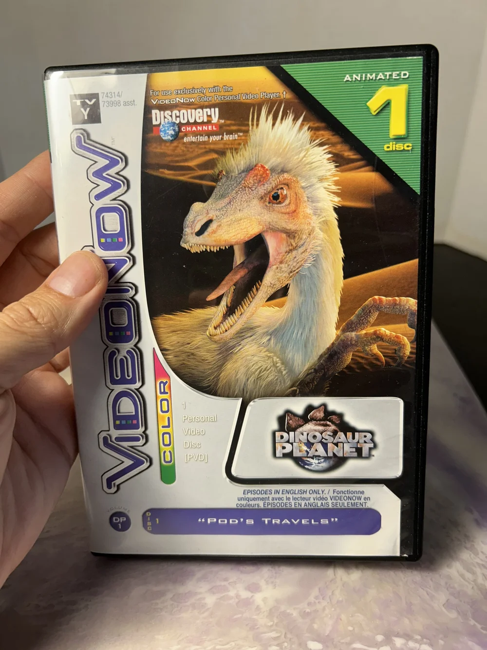 Video Now color fx - DISK - POD'S TRAVELS - Retro Movie