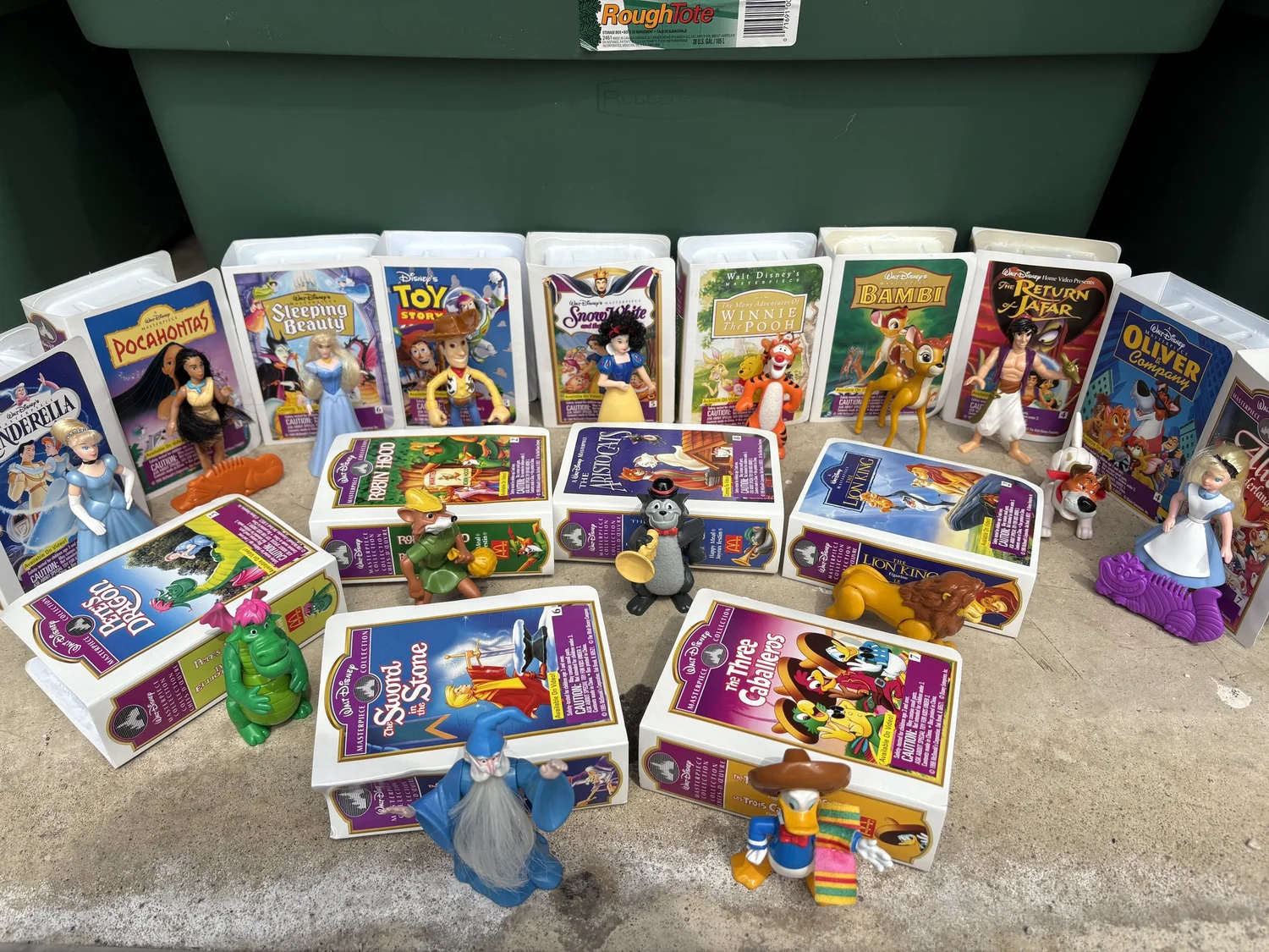 1995 / 1996 Walt Disney Masterpiece Collection Happy Meal