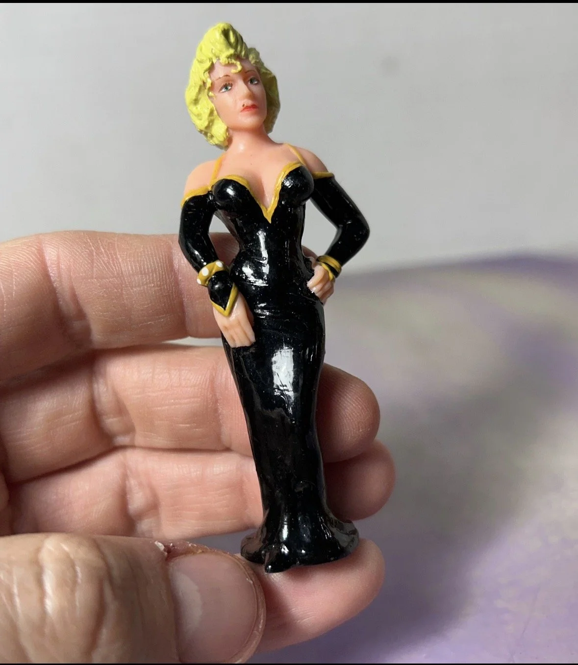 Dick Tracy: Coppers and Gangsters - Breathless MAHONEY Cake Topper Figurine (1990) Applause   Dick Tracy Collectible