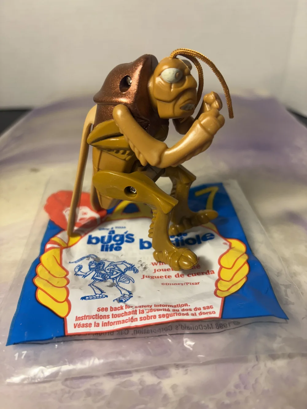 McDonalds Happy Meal Toy 1998 A Bugs Life HOPPER #7 — CPJ Collectibles