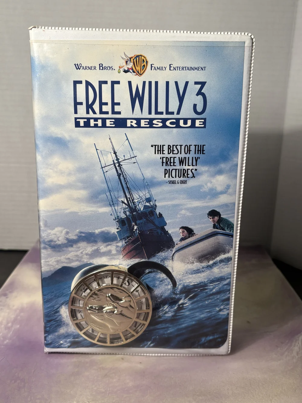 Free Willy 3: The Rescue (VHS, 1997) With COMPASS! — CPJ Collectibles