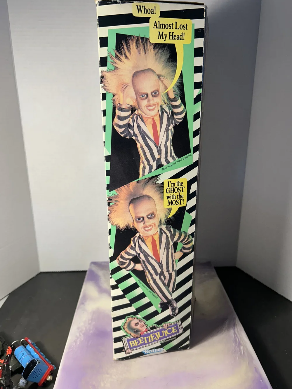 1989 Kenner Spinning Head and Talking Beetlejuice! IN ORIGINAL BOX! Still  Talks! — CPJ Collectibles