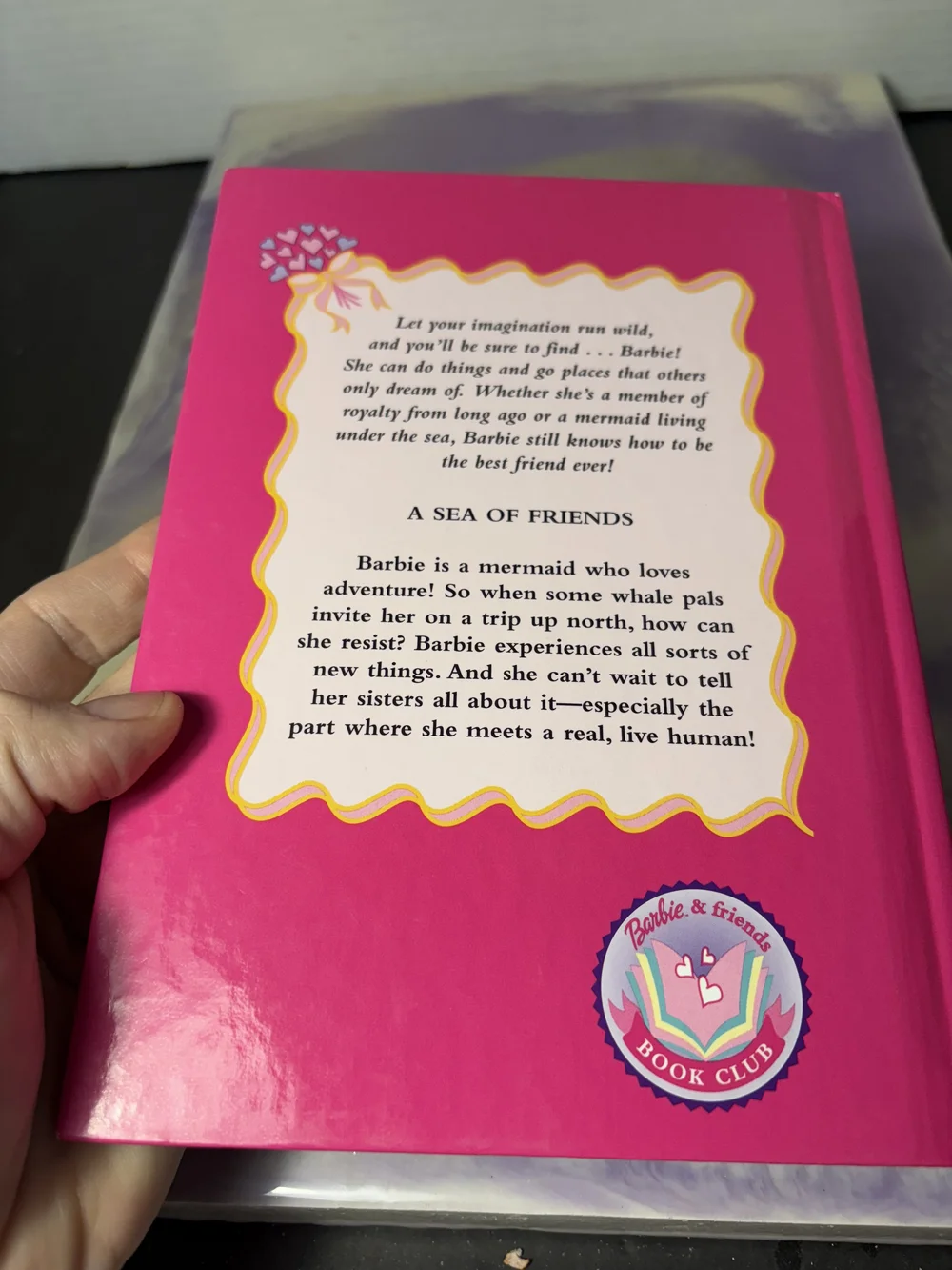 1998 Barbie and Friends Book Club Hardcover Children’s Book A Sea of  Friends — CPJ Collectibles