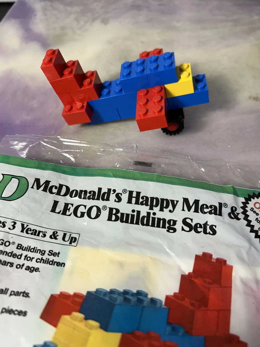 1984 Mcdonalds Lego Set Cool Retro Happy Meal Toy — CPJ Collectibles