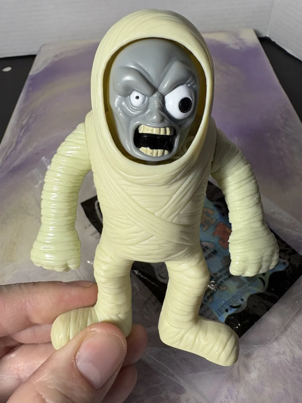 2003 McDonald's Stretch Screamers - MUMMY Happy Meal Toy — CPJ