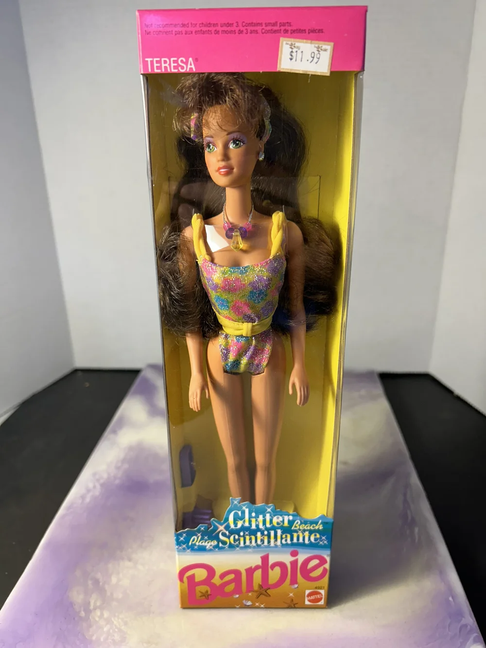 Glitter Beach Barbie Teresa Doll Mattel 4921 Vintage 1992 — CPJ