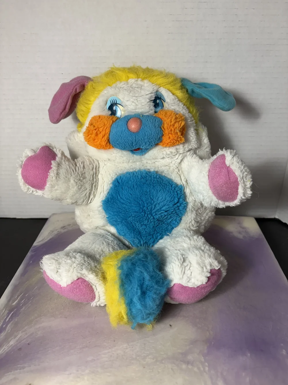 Peluche Popples Pretty Cool Delplay – Variante Vintage Rare, état D'occasion
