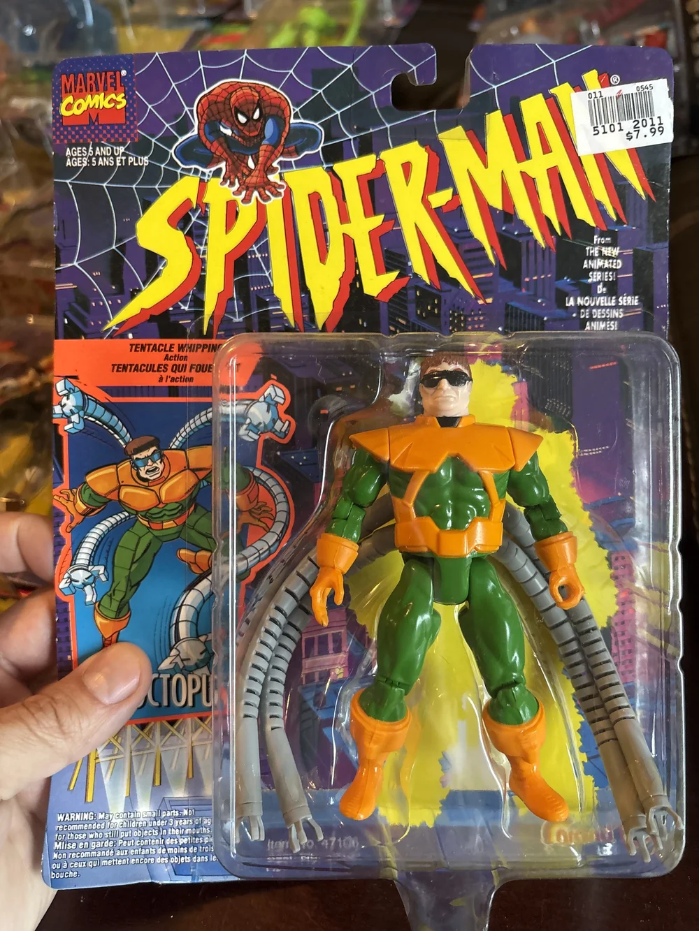 Dr. Octopus (Doc Ock) Spider-Man Animated Series Toy Biz 1994