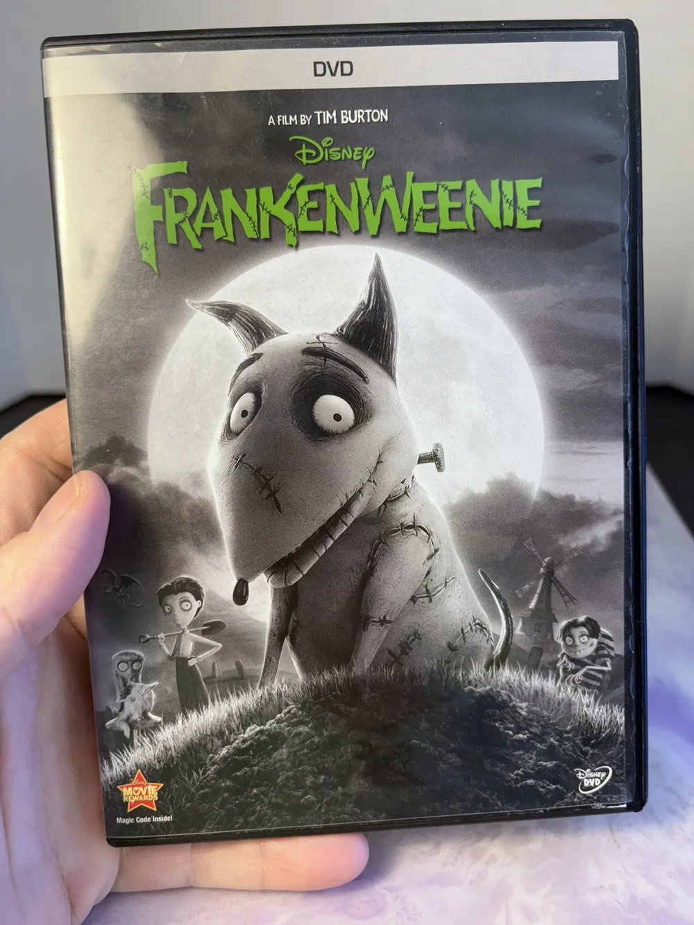 FRANKENWEENIE - Retro DVD - Kids Movie Nostalgia — CPJ Collectibles