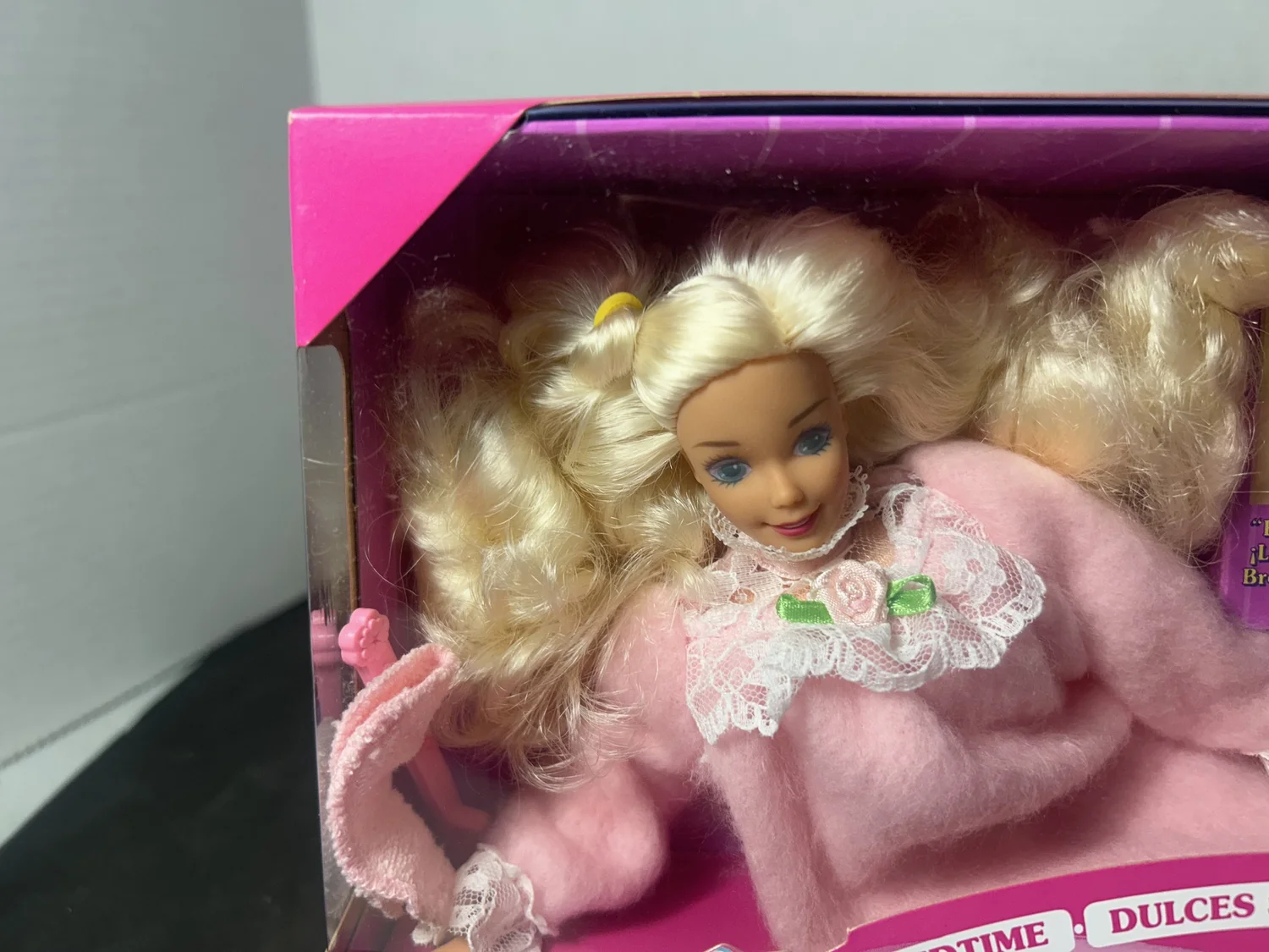 Vintage Mattel 1993 Bedtime Barbie Doll Soft Body #11079 NIB