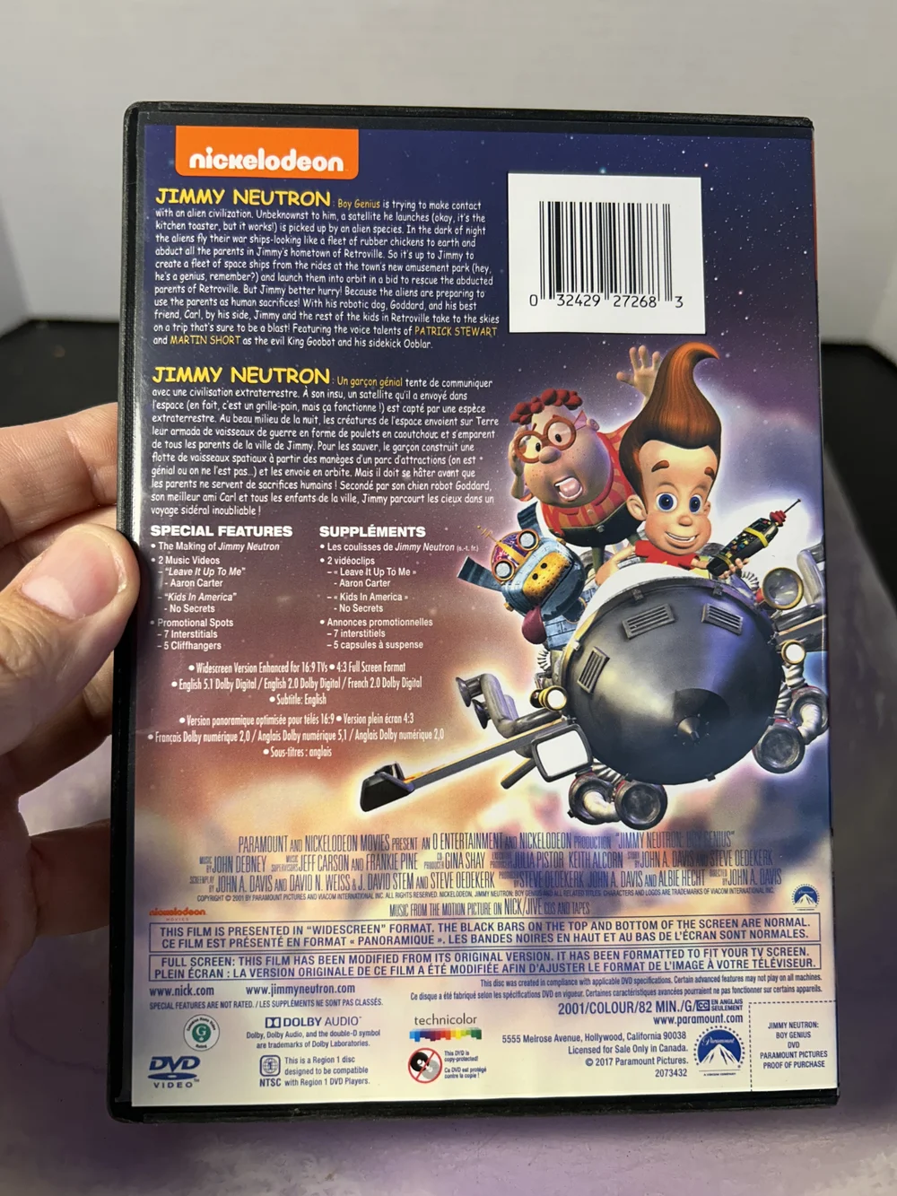 Jimmy Neutron: Boy Genius - DVD Movie (2004) — CPJ Collectibles