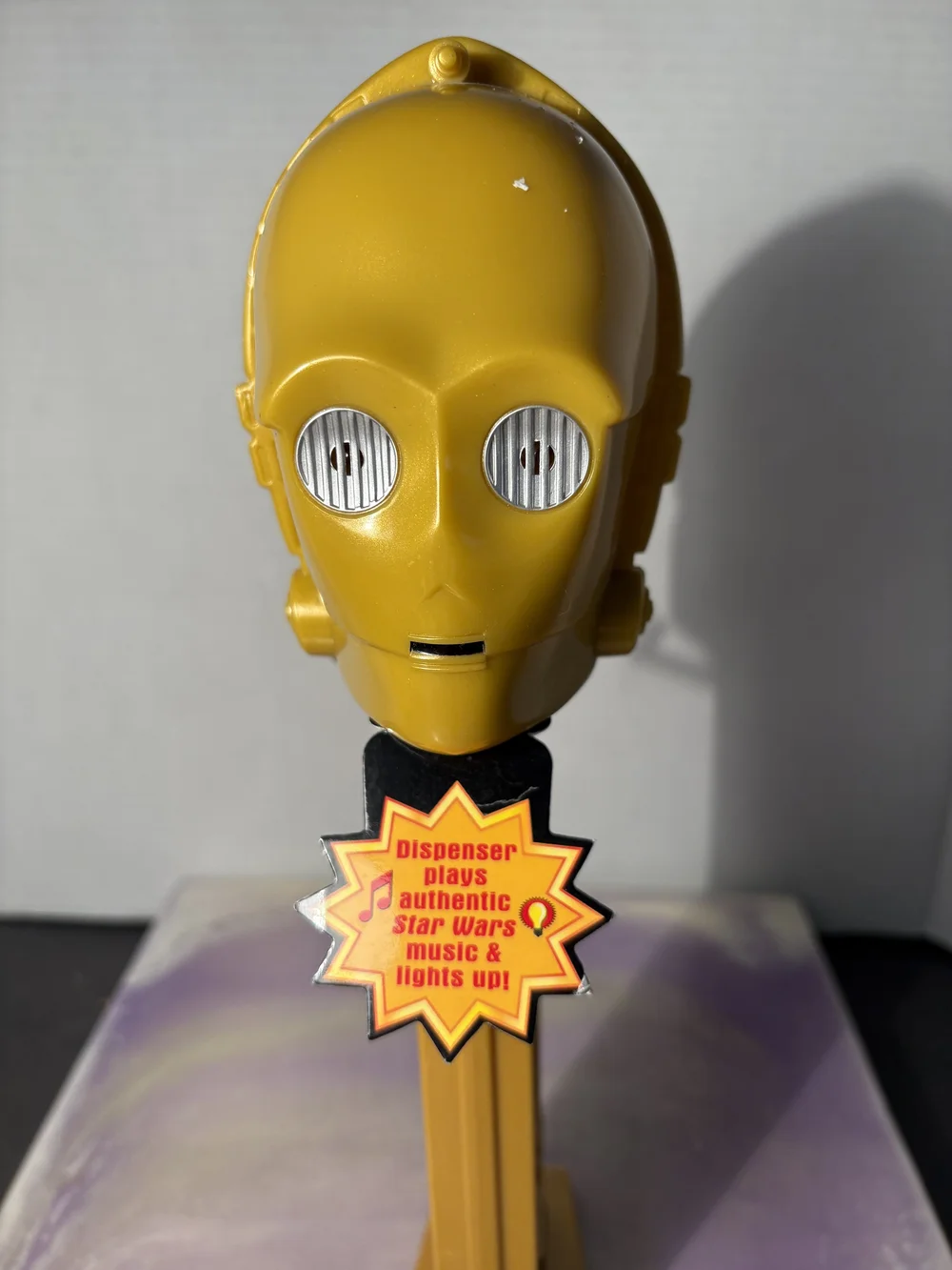 ビンテージ PEZ オールドペッツ 台付 限定 C3PO 2005 STAR WARS C3PO GIANT 12