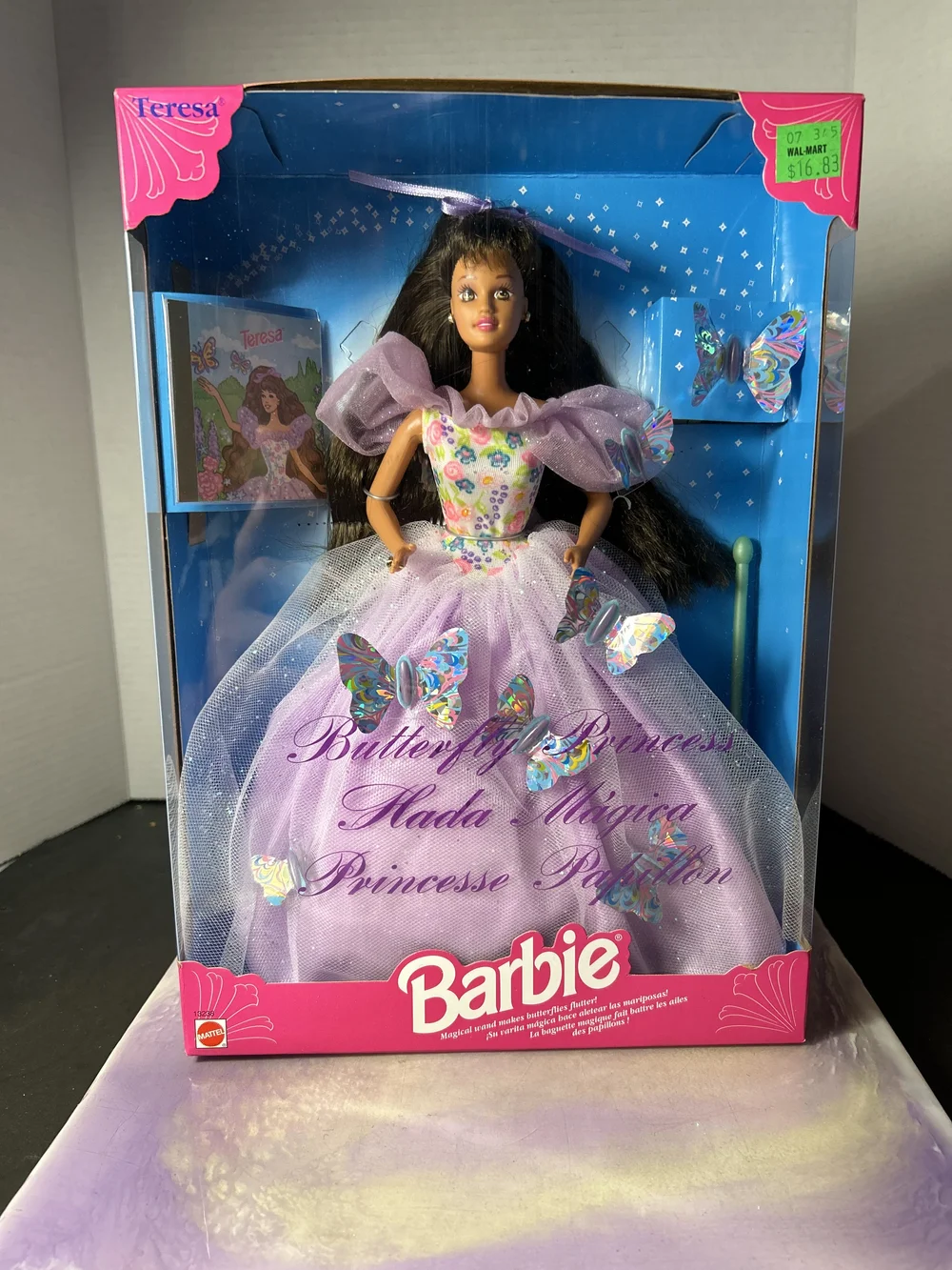 Vintage Butterfly Princess Barbie Teresa Doll #13238 NRFB NIB 1994