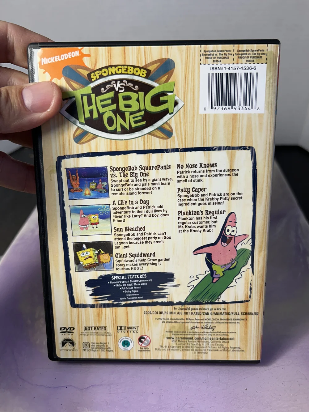 【中古】「未使用品」Spongebob Vs the Big One / [DVD] [Import] Spongebob Squarepants: Spongebob Vs. The Big One (DVD, 2009) — CPJ