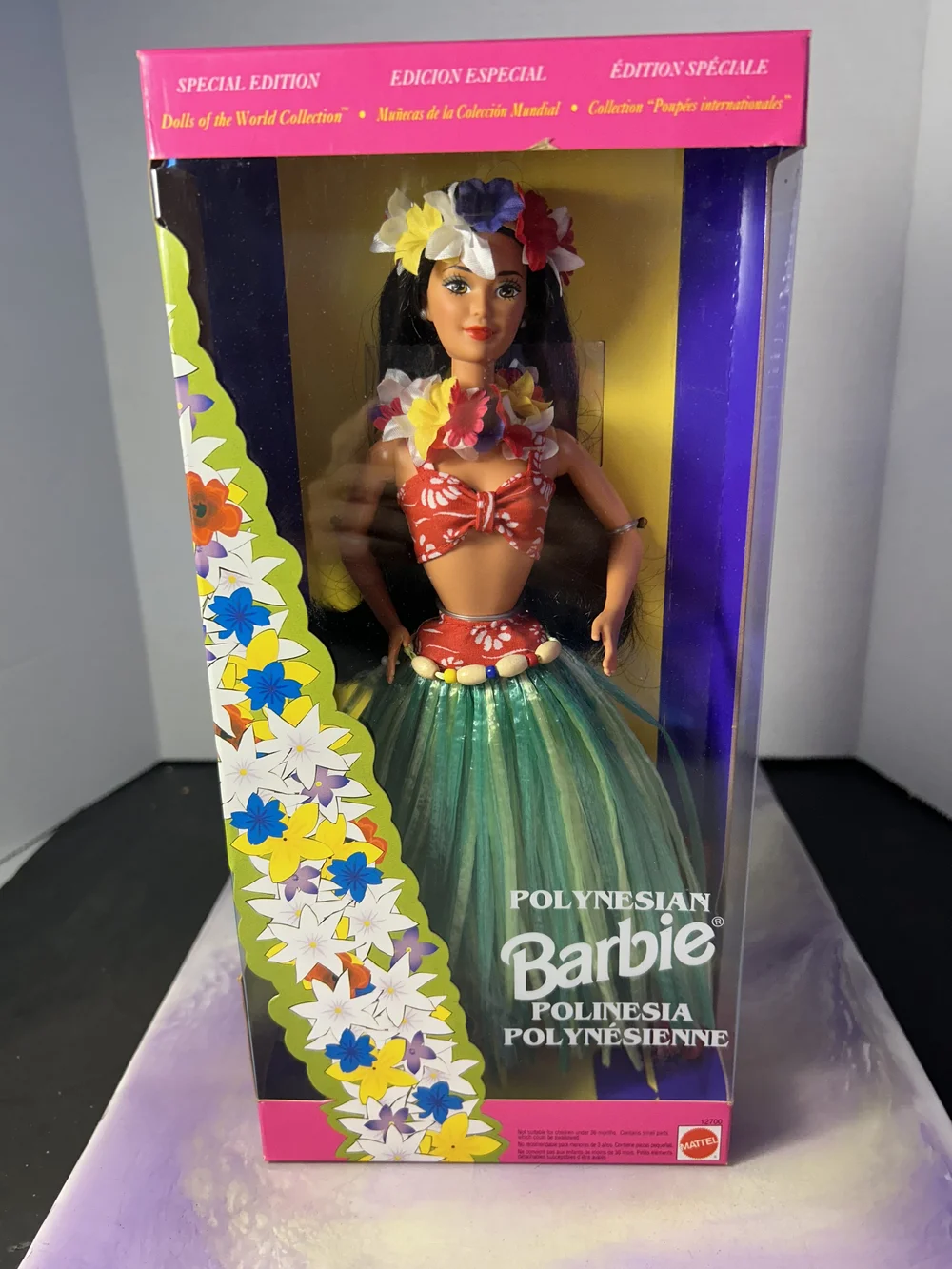 1994 Polynesian Barbie Mattel Dolls Of The World Special Edition #12700 NOS  — CPJ Collectibles