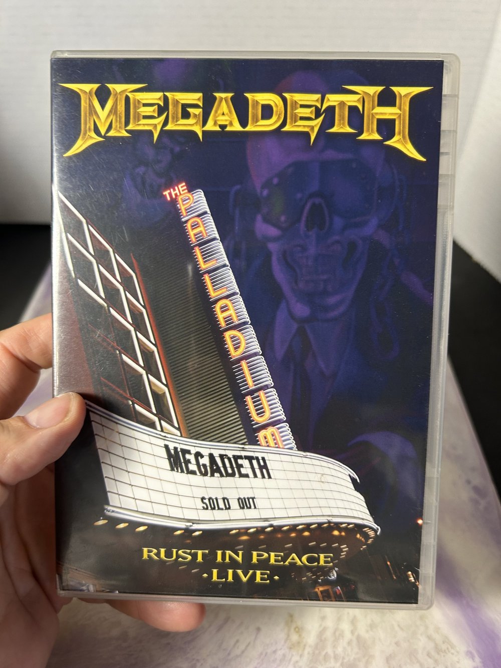 Megadeth: Rust In Peace Live, DVD NTSC, Color, — CPJ Collectibles 