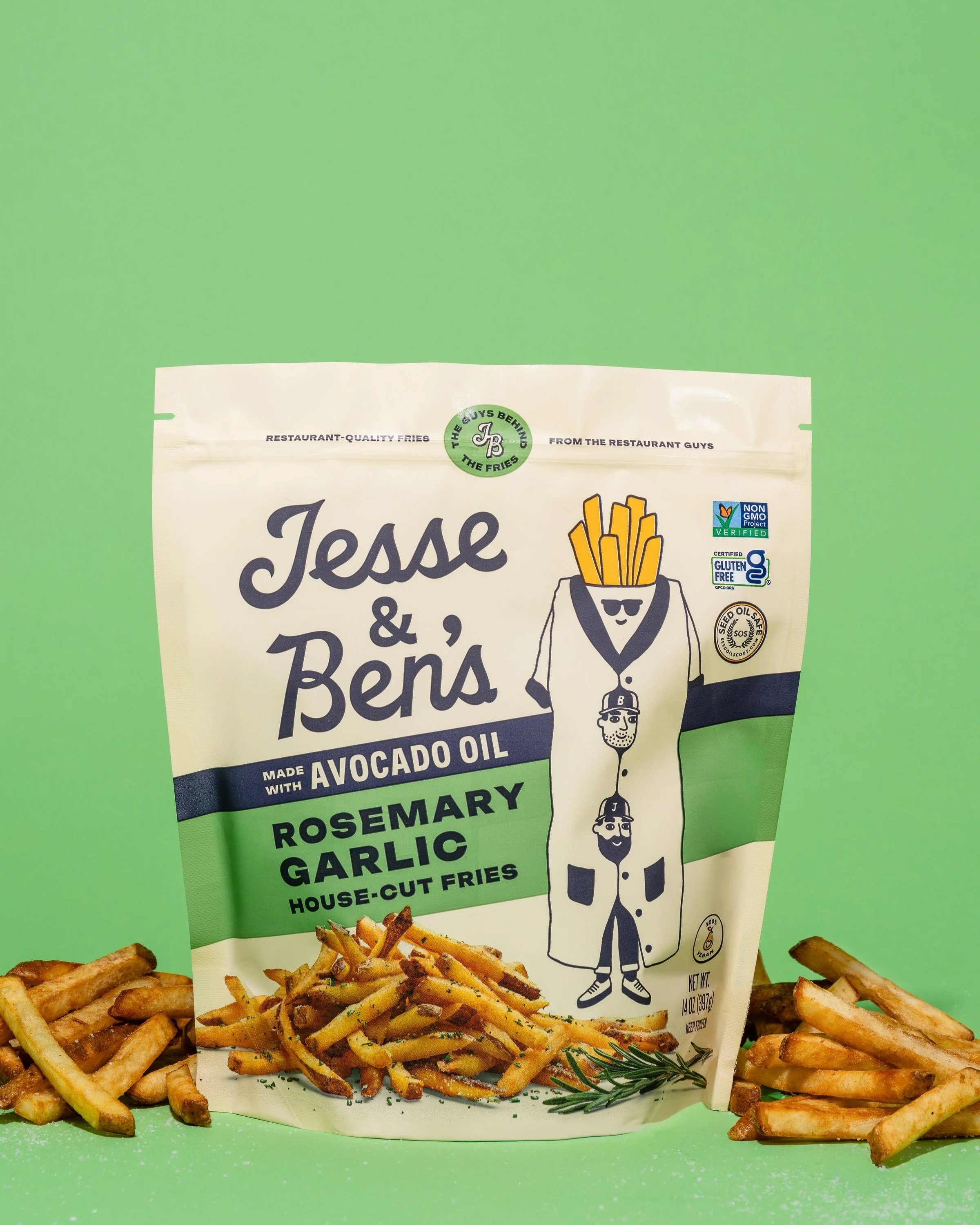 Best No Seed Oil Fries - Rosemary Garlic