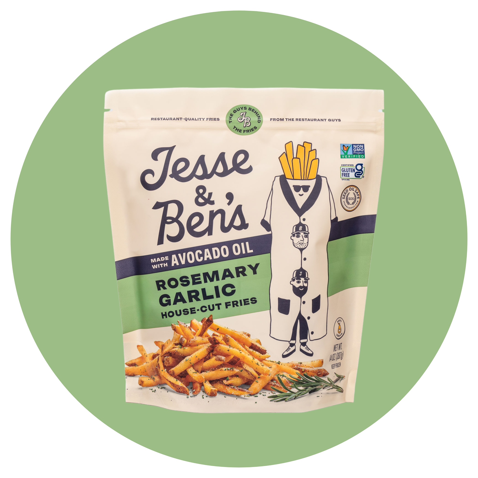 Elevated rosemary fries at home no seed oils