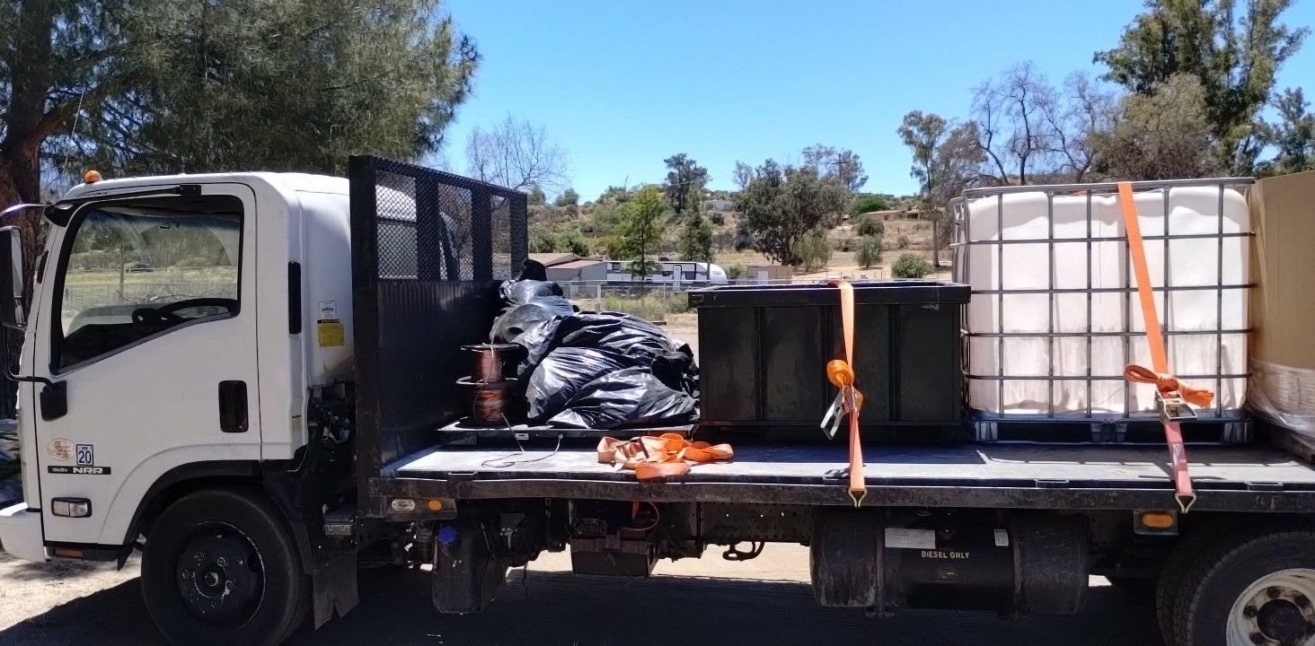 Mobile Scrap Metal Recycling Pick Up Merchant Collection, Temecula
