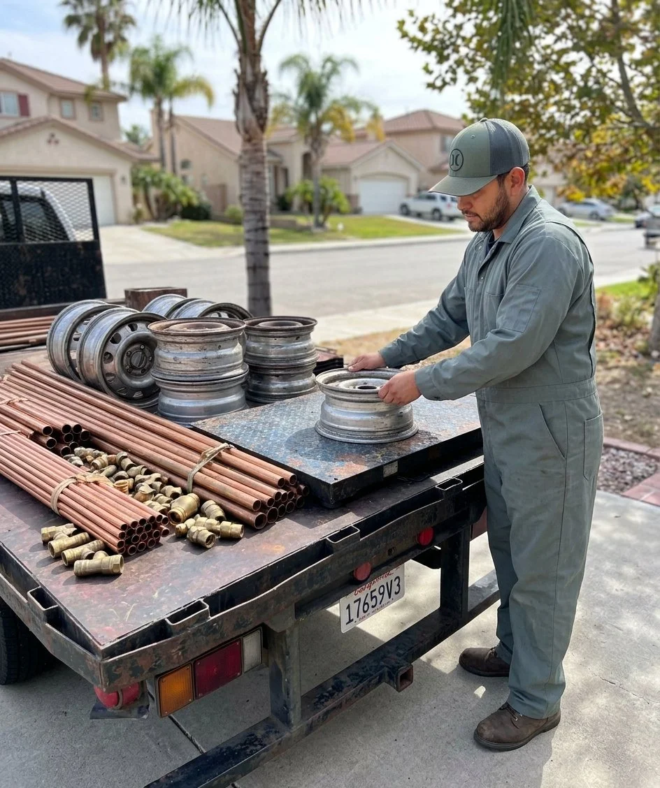 Scrap Metal Pickup Services | Temecula, CA | JVA Mobile Recycling